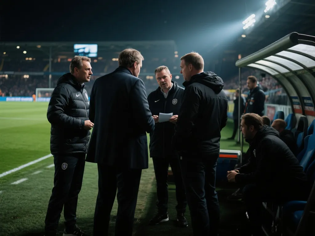绿茵场上的智慧较量：教练组的战术博弈