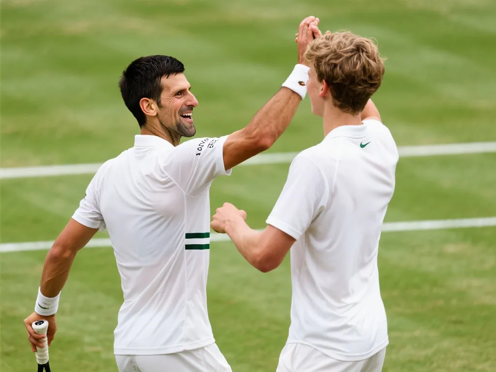 温布尔登震撼时刻：德约科维奇与辛纳高歌猛进，克雷吉科娃意外止步